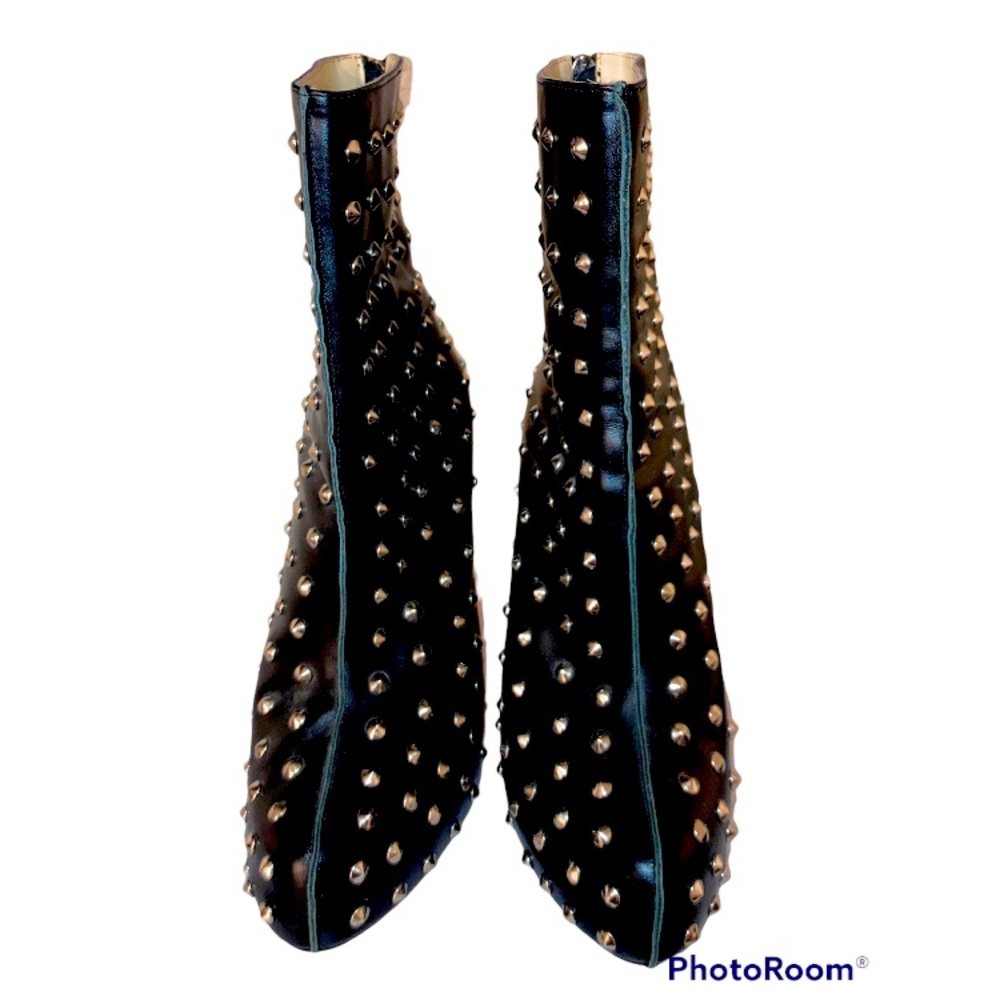 Christian Louboutin shoes /black /boots /studded /9.5